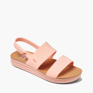 Reef Water Vista Sandals Blush/Tan, Pink Tan, Size 6 Womens, Like New